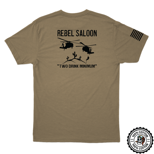 A Co, 1-158 AHB "Rebels" Tan 499 T-Shirt