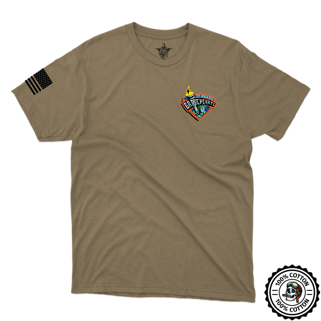 Task Force Bravo Bravehearts Tan 499 T-Shirt