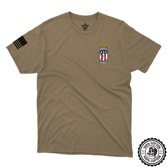 "Ghost Platoon", D Co, 317th BEB, 3 BCT 10th MTN Tan 499 T-Shirt