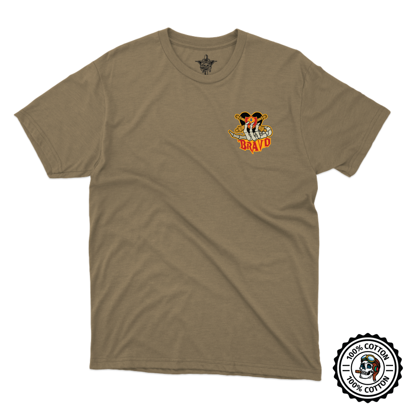 B BTRY, 1-320 FAR "BOOGEYMAN" Tan 499 T-Shirt