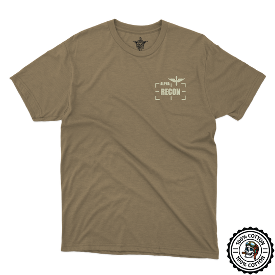 A Co, 1-224 AVN "Army" V2 Tan 499 T-Shirt