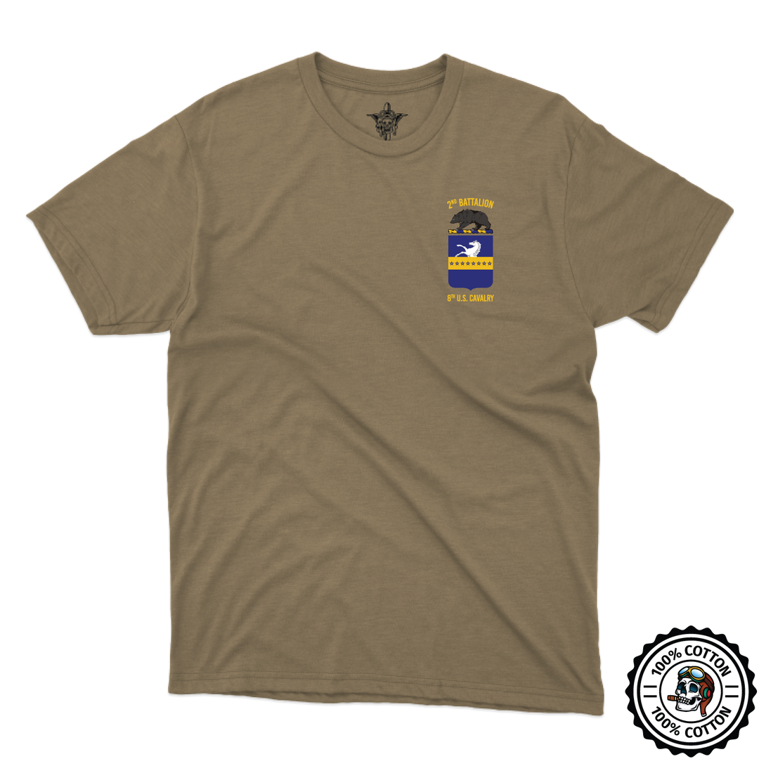 HHC, 2-8 CAV Tan 499 T-Shirt