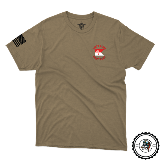 D TRP, 2-17 CAV "Dirty" Tan 499 T-Shirt