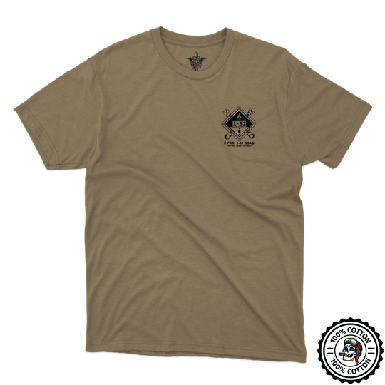 E CO, 1-52 GSAB "Eagles" Tan 499 T-Shirt