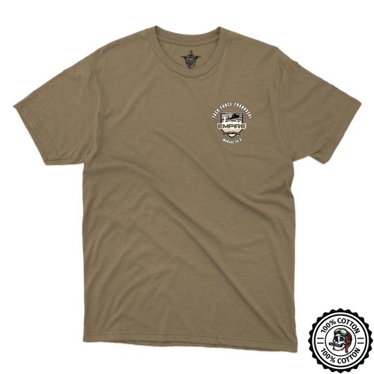 B Co 3-142 AHB “Empire” / Task Force Frankoski Tan 499 T-Shirt