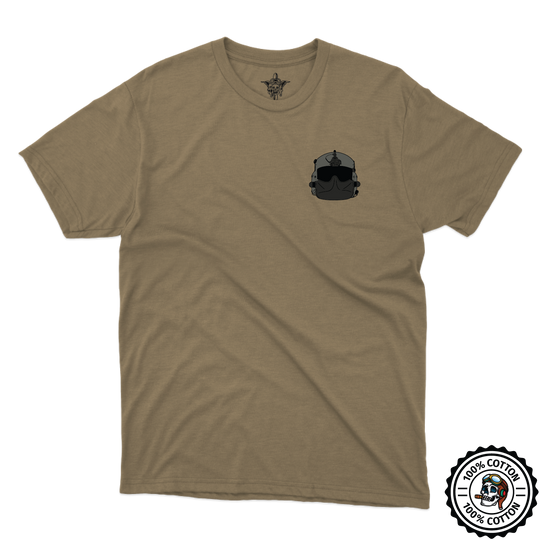 A Co, 1-135th AHB "Dogs of Night" Crew Chief Tan 499 T-Shirt