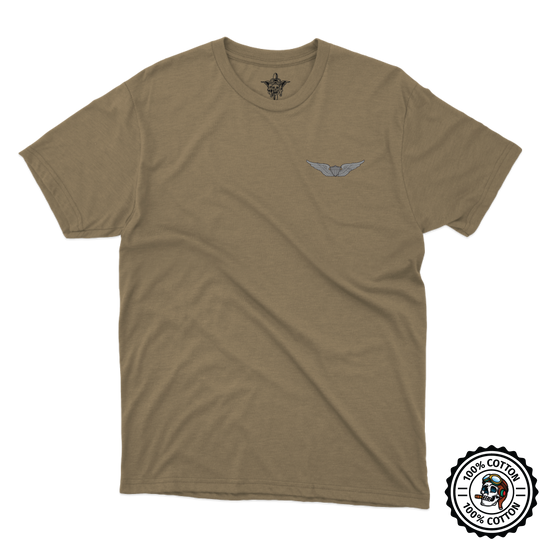 A Co, 1-135th AHB "Dogs of Night" Pilot Tan 499 T-Shirt