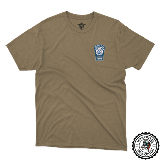 New Jersey Task Force One (DFD) Tan 499 T-Shirt