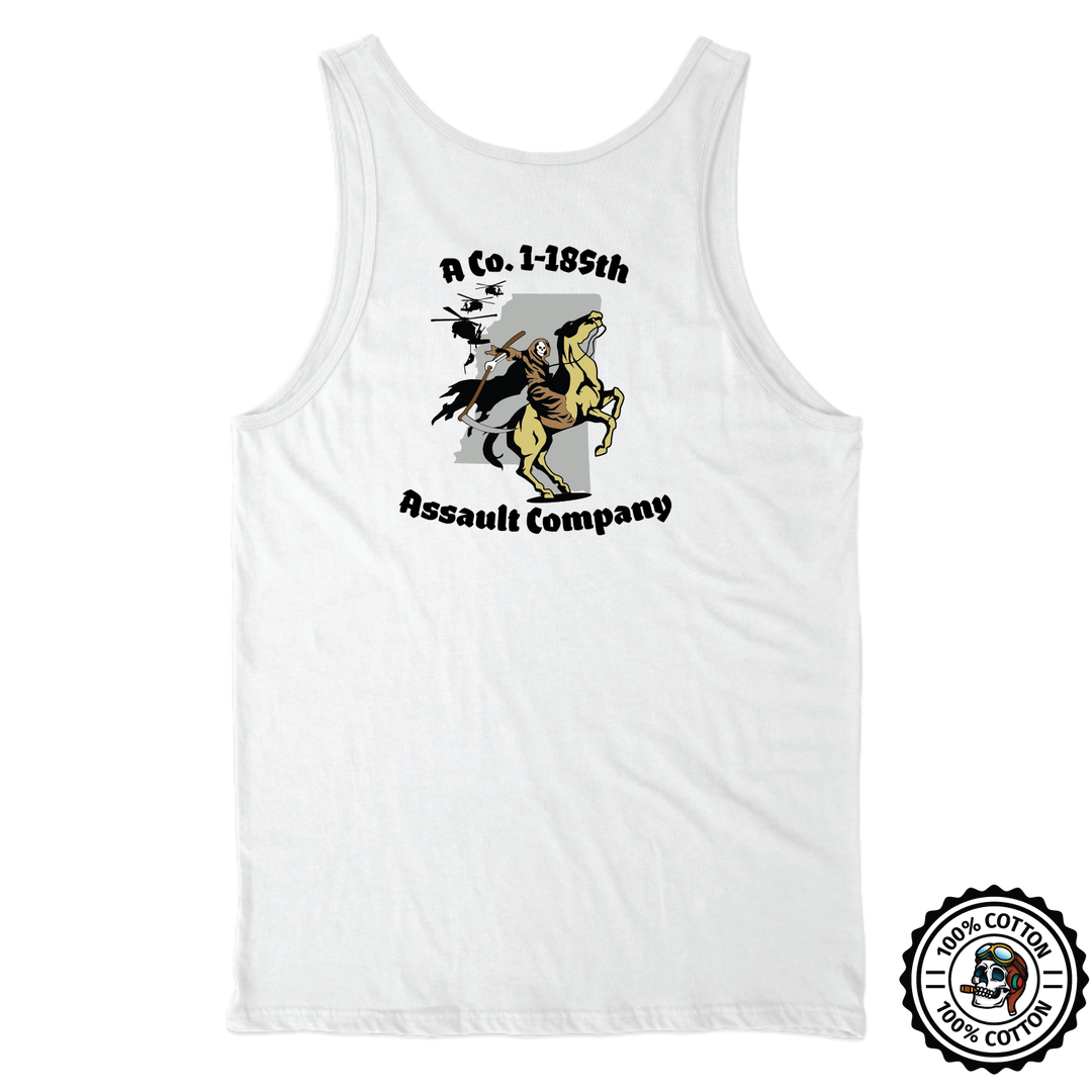 A Co, 1-185 AHB "Pale Horse" Tank Tops