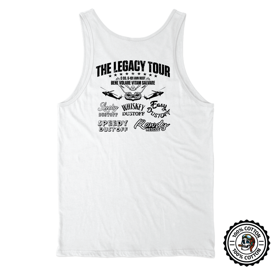 C Co, 6-101 AVN REGT “Legacy Tour" Tank Tops