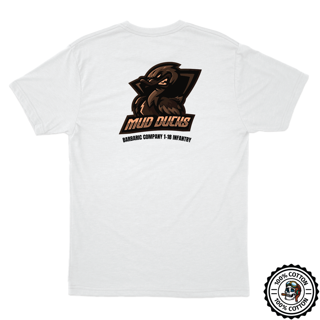 B Co, 1-18IN "Mud Ducks" T-Shirts