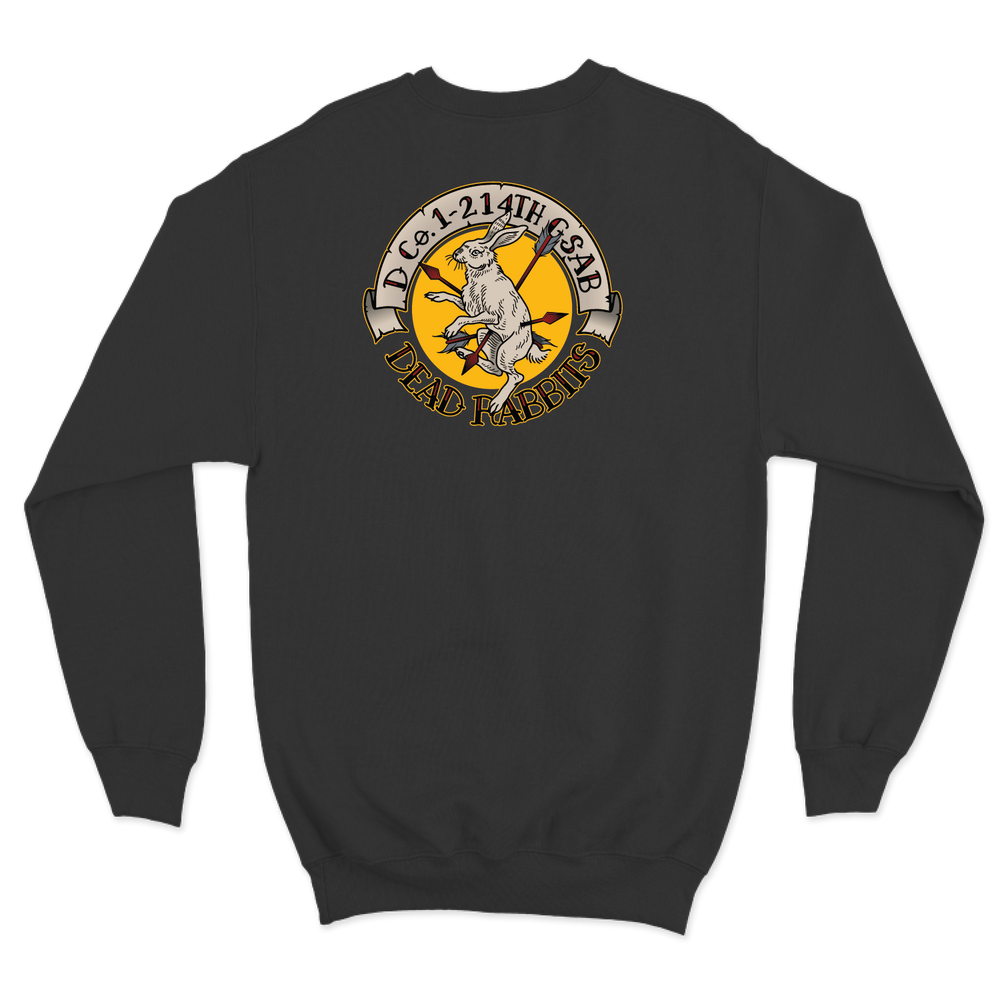 D Co, 1-214 GSAB “Dead Rabbits” Crewneck Sweatshirt