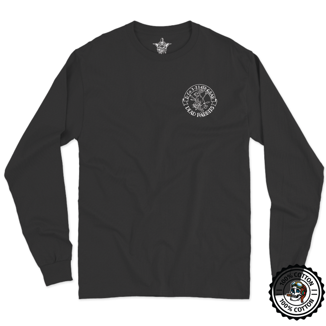 D Co, 1-214 GSAB “Dead Rabbits” Long Sleeve T-Shirt