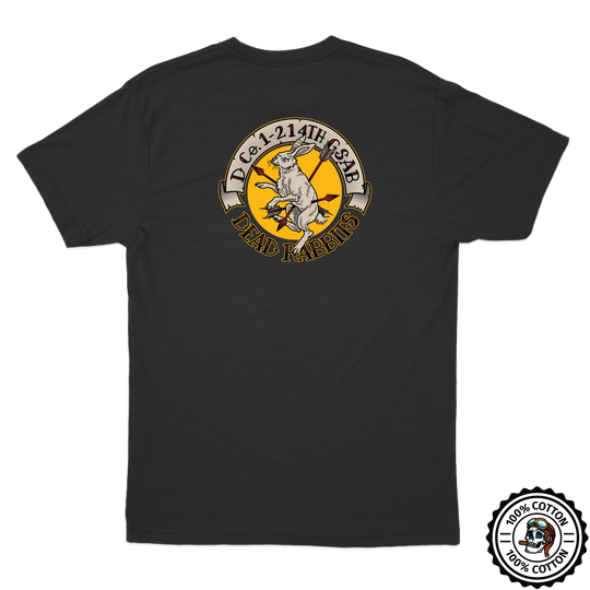 D Co, 1-214 GSAB “Dead Rabbits” T-Shirts