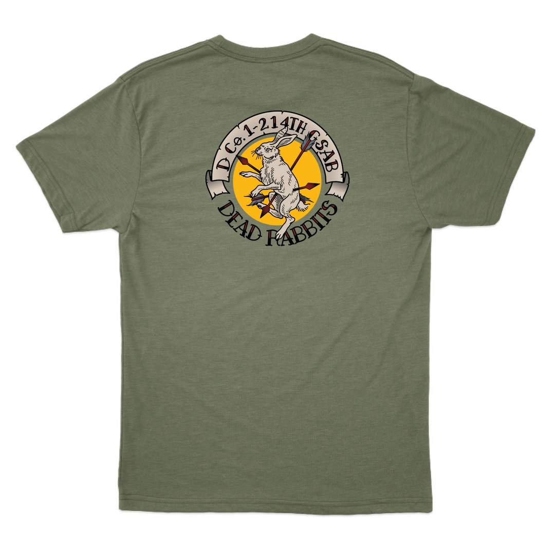 D Co, 1-214 GSAB “Dead Rabbits” T-Shirts