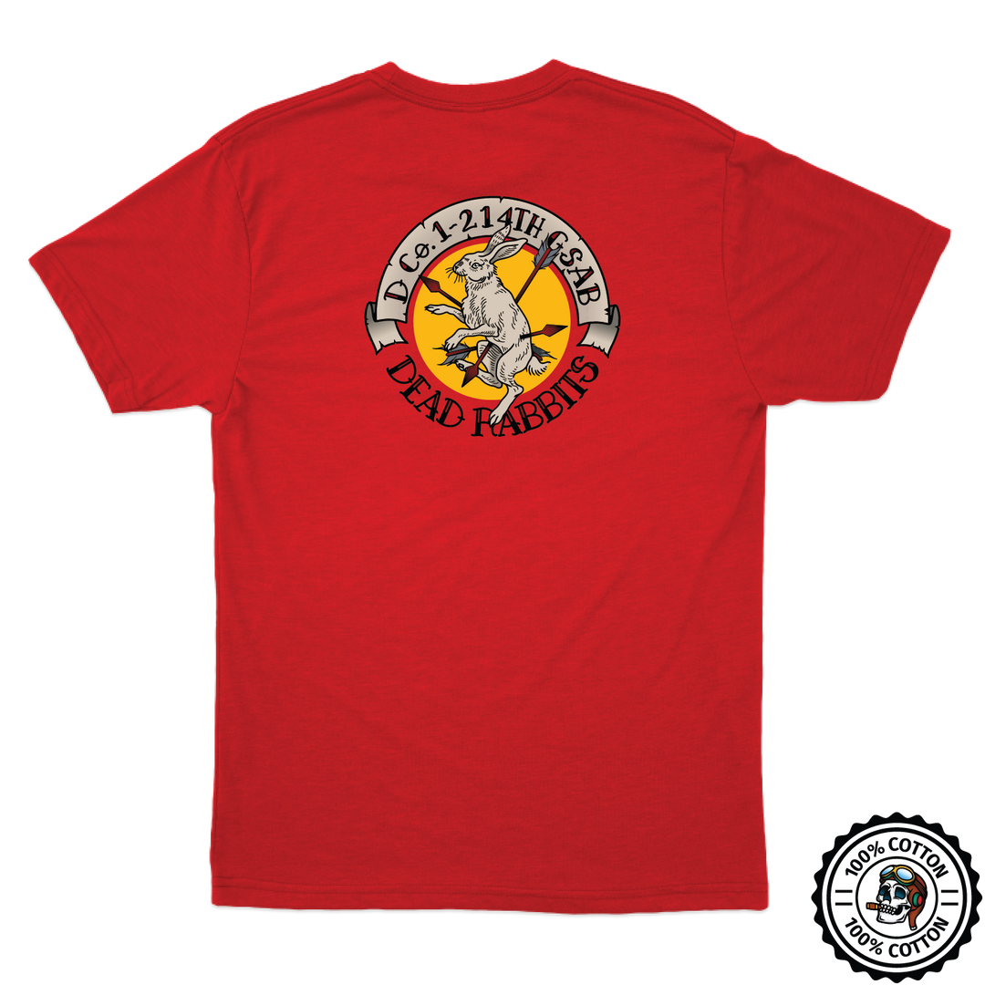 D Co, 1-214 GSAB “Dead Rabbits” T-Shirts