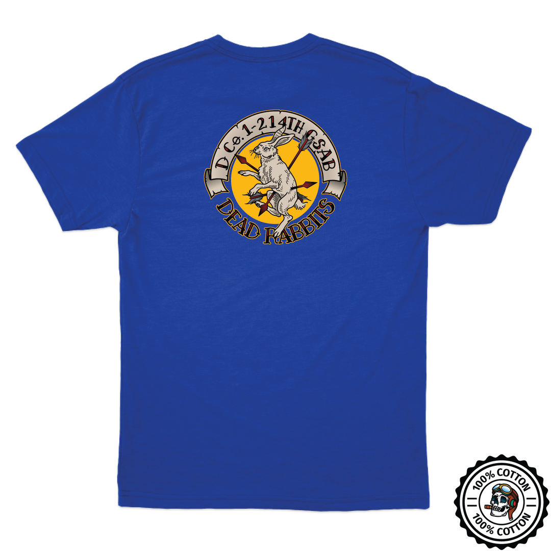 D Co, 1-214 GSAB “Dead Rabbits” T-Shirts
