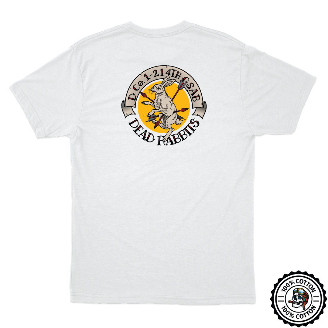 D Co, 1-214 GSAB “Dead Rabbits” T-Shirts