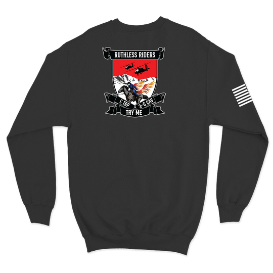 C TRP, 3-6 CAV "Ruthless Riders" Crewneck Sweatshirt