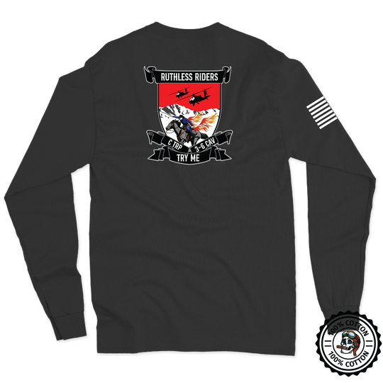 C TRP, 3-6 CAV "Ruthless Riders" Long Sleeve T-Shirt