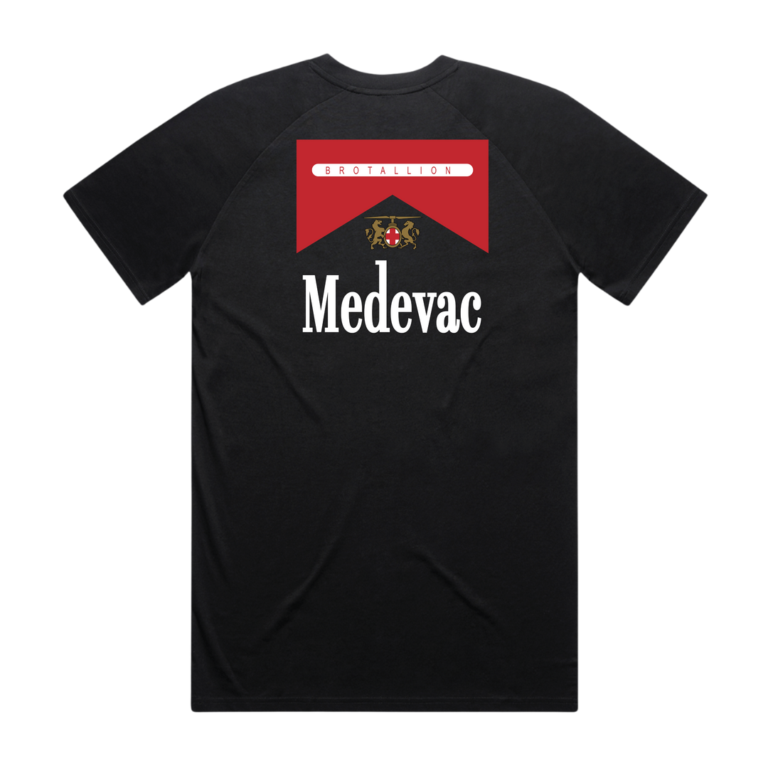 MEDEVAC Red's Raglan Tee