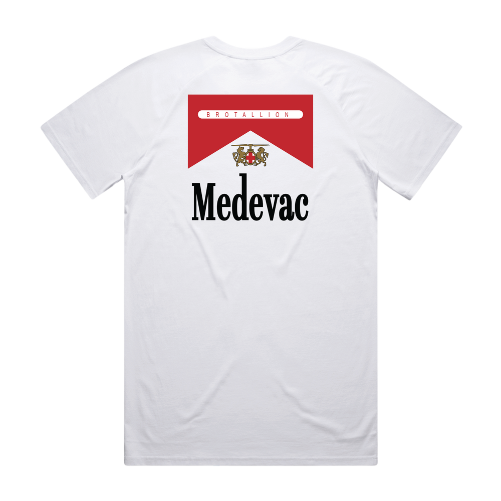 MEDEVAC Red's Raglan Tee