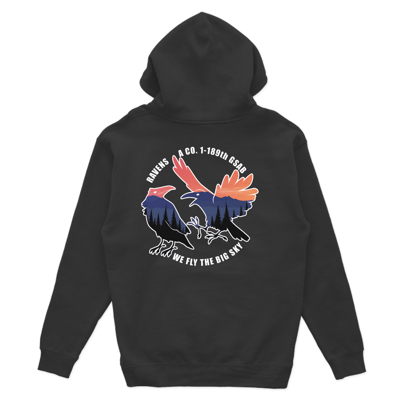 military ravens hoodie