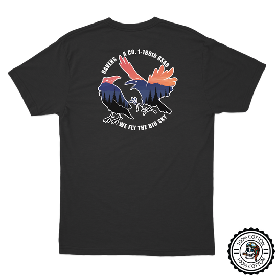 A Co, 1-189 GSAB "Ravens" V2 T-Shirts