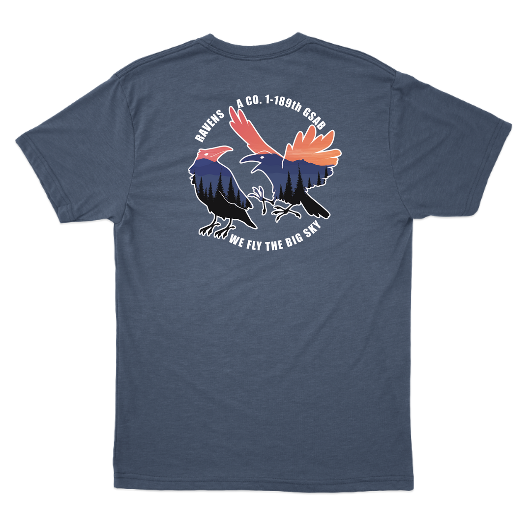 A Co, 1-189 GSAB "Ravens" V2 T-Shirts