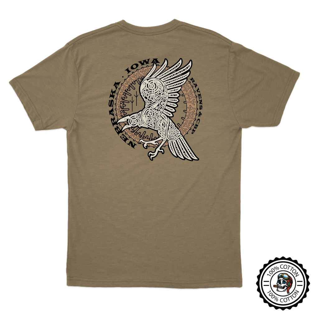 A Co 1/376th AVN BN "Ravens" Tan 499 T-Shirt
