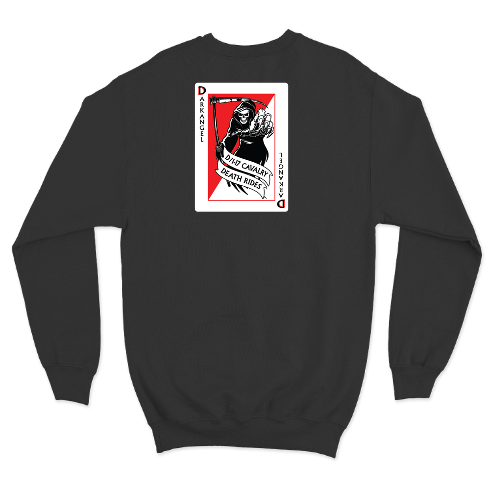 D TRP, 1-17 ACS “Dark Angels” v2 Crewneck Sweatshirt