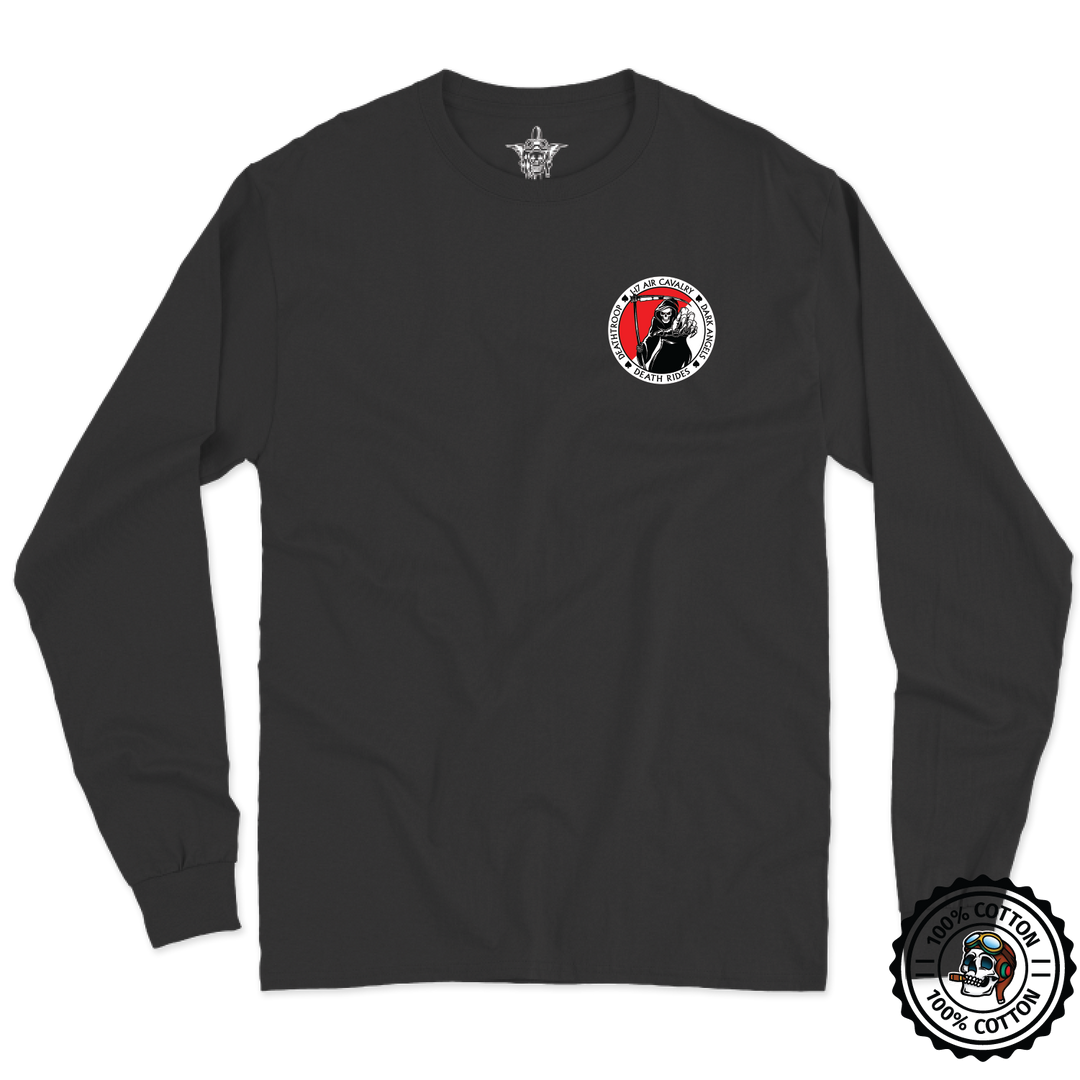 D TRP, 1-17 ACS “Dark Angels” Long Sleeve T-Shirt