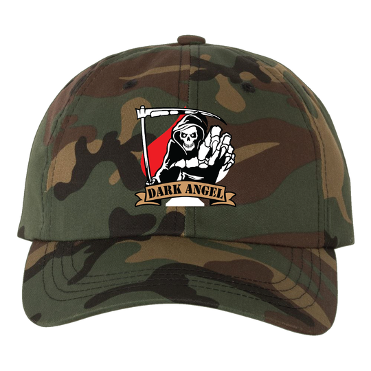 D TRP, 1-17 ACS “Dark Angels” Embroidered Hats