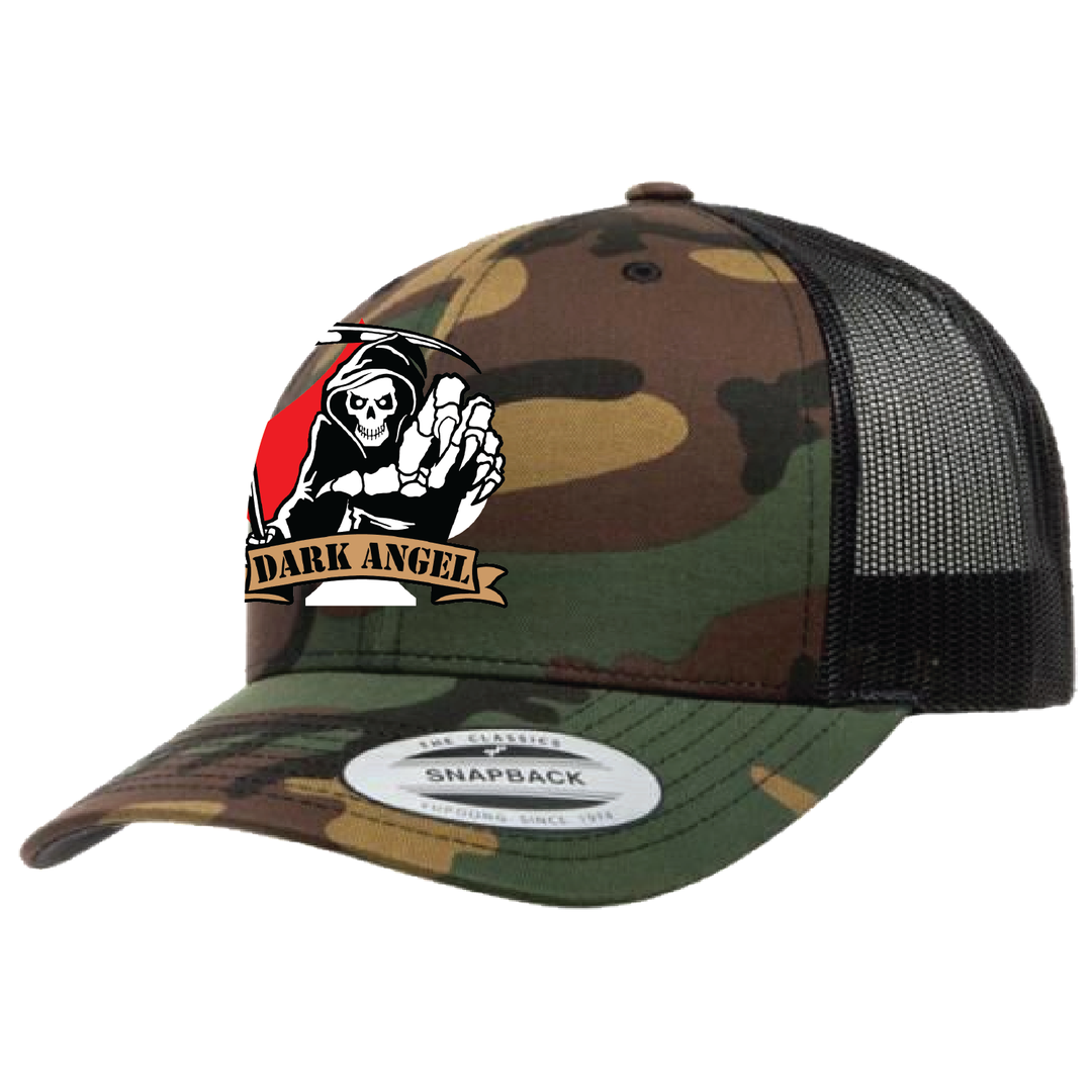 D TRP, 1-17 ACS “Dark Angels” Embroidered Hats