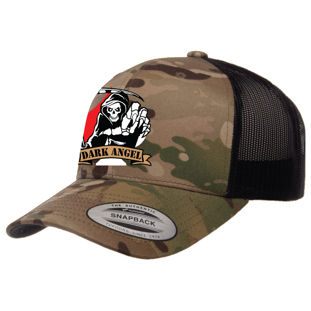D TRP, 1-17 ACS “Dark Angels” Embroidered Hats
