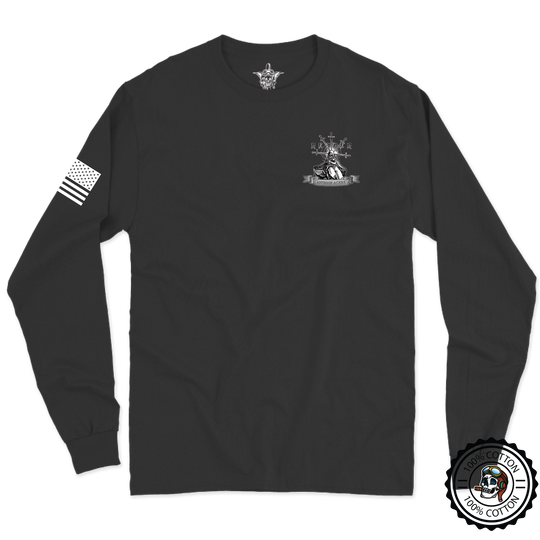 4th Platoon "Reapers" B CO, 1-297 IN V3 Long Sleeve T-Shirt