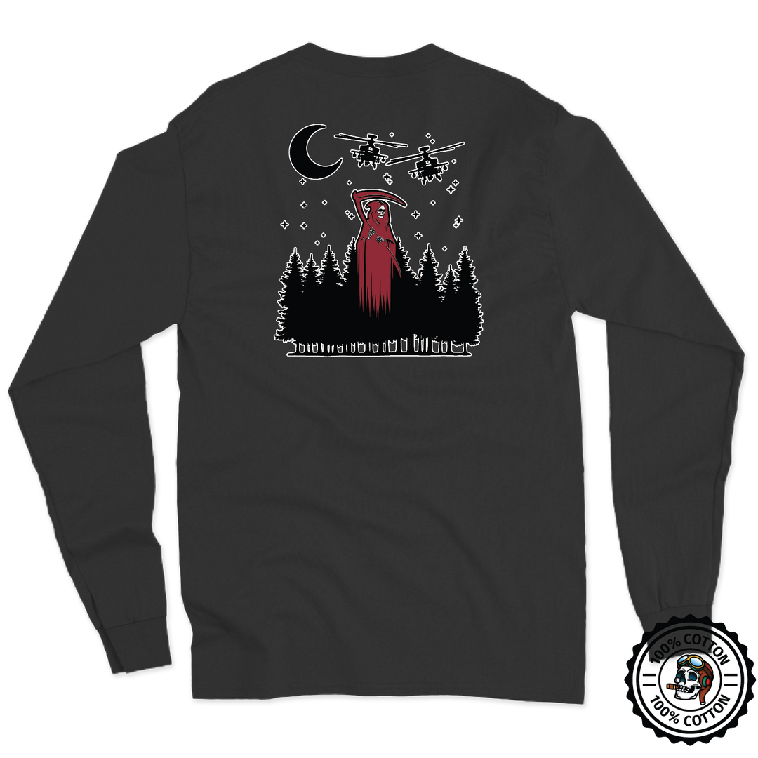 A Co, 1-82 AB "Redwolf" Long Sleeve T-Shirt