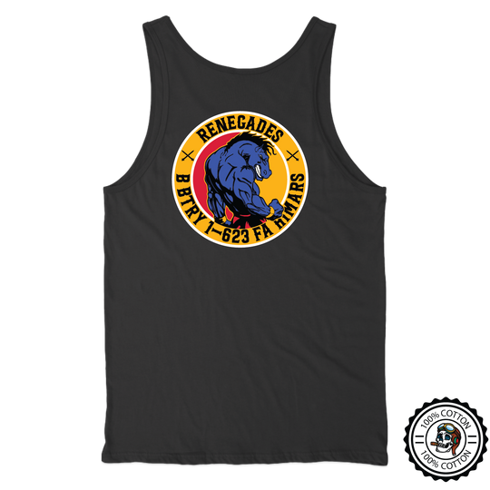 B BTRY, 1-623 "RENEGADES" Color Tank Tops