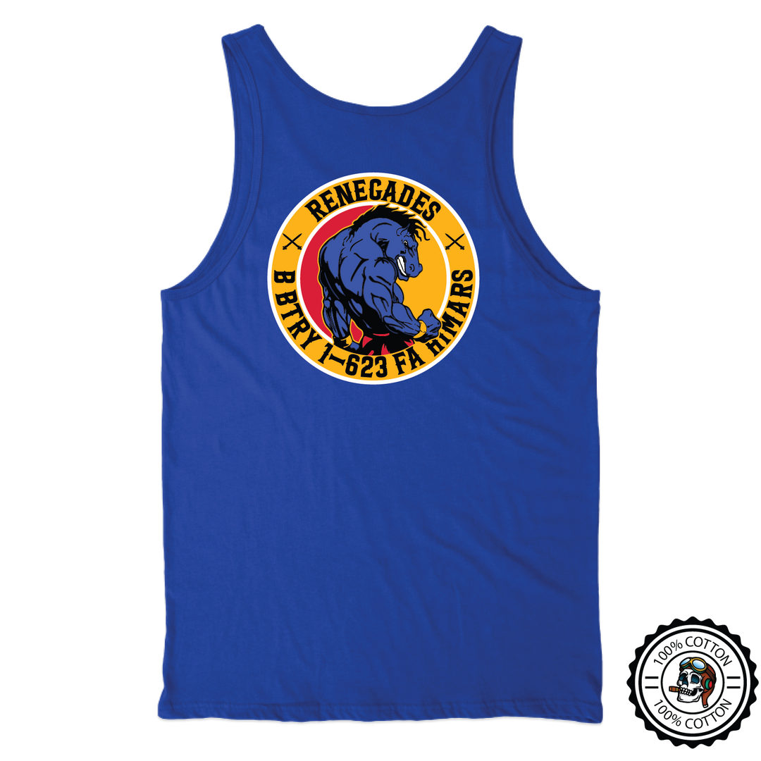 B BTRY, 1-623 "RENEGADES" Color Tank Tops