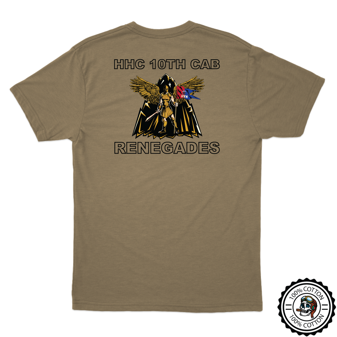 HHC, 10th CAB "Renegades" Tan 499 T-Shirt