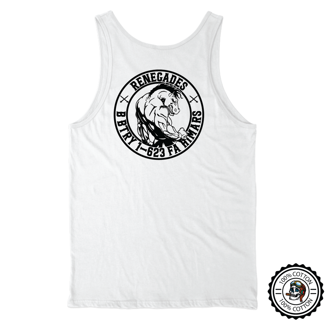 B BTRY, 1-623 "RENEGADES" Tank Tops