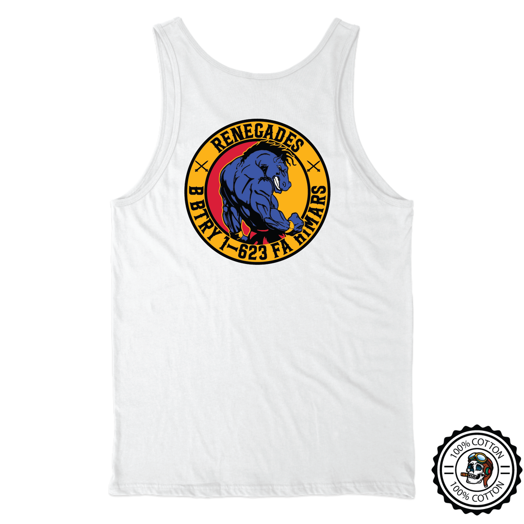 B BTRY, 1-623 "RENEGADES" Color Tank Tops