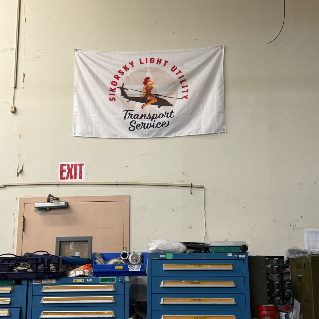 Sikorsky Light Utility Transportation Service Flag