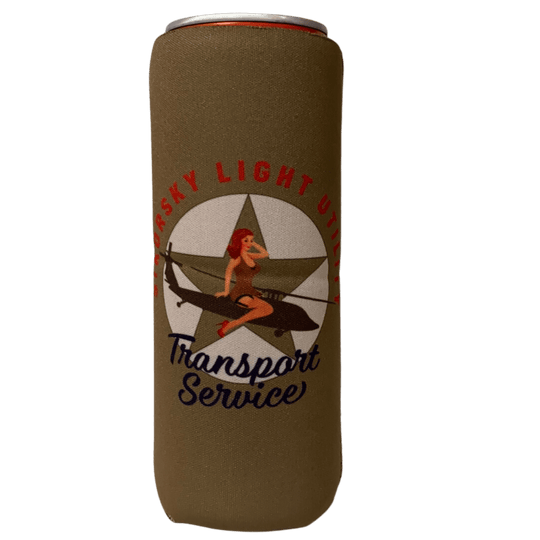 Sikorsky Light Utility Transport Slim Can Koozie