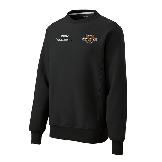 CONAIR Heavyweight Crewneck Embroidery