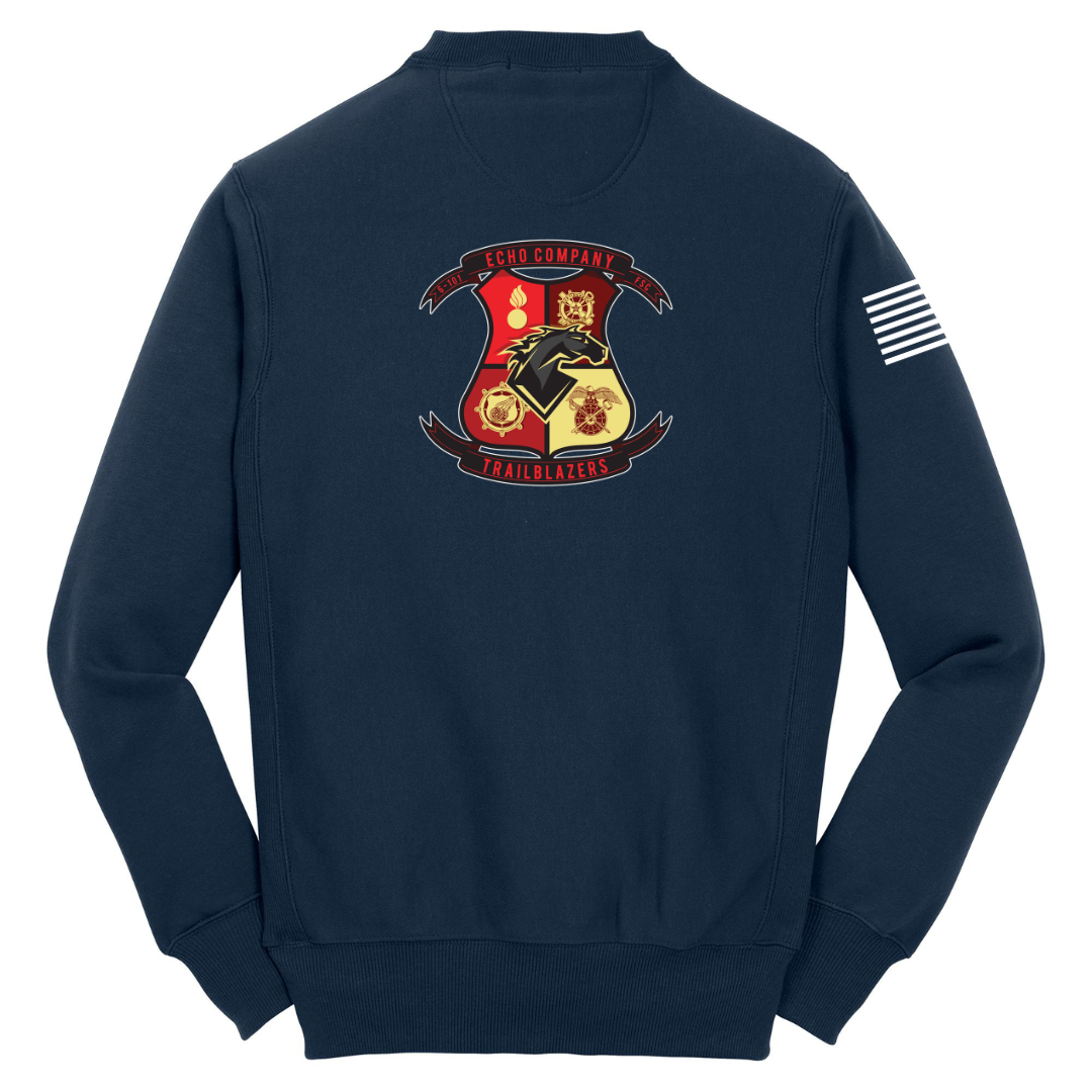 E Co, 6-101 AHB-M "Trailblazers"  Heavyweight Crewneck Sweatshirt
