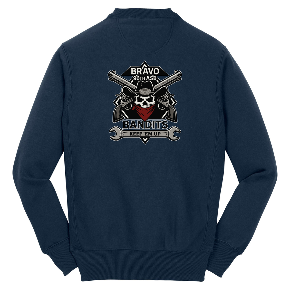 B Co, 96th ASB "Bandits" 2026 Heavyweight Crewneck Sweatshirt