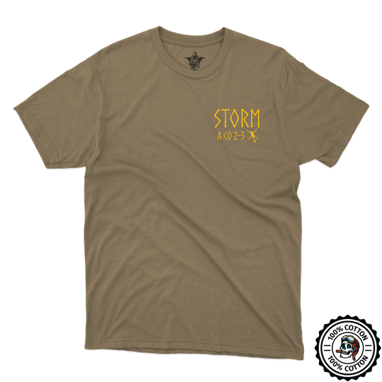 A Co, 2-3 GSAB "Storm" Tan 499 T-Shirt