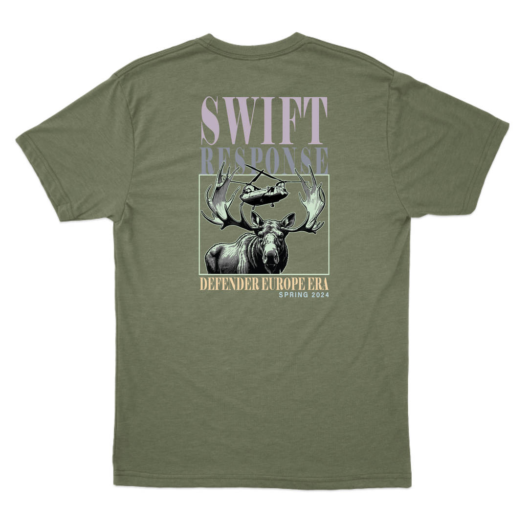 F Co, 2-135 GSAB (D-E-) "2024 Swift Response" T-Shirts