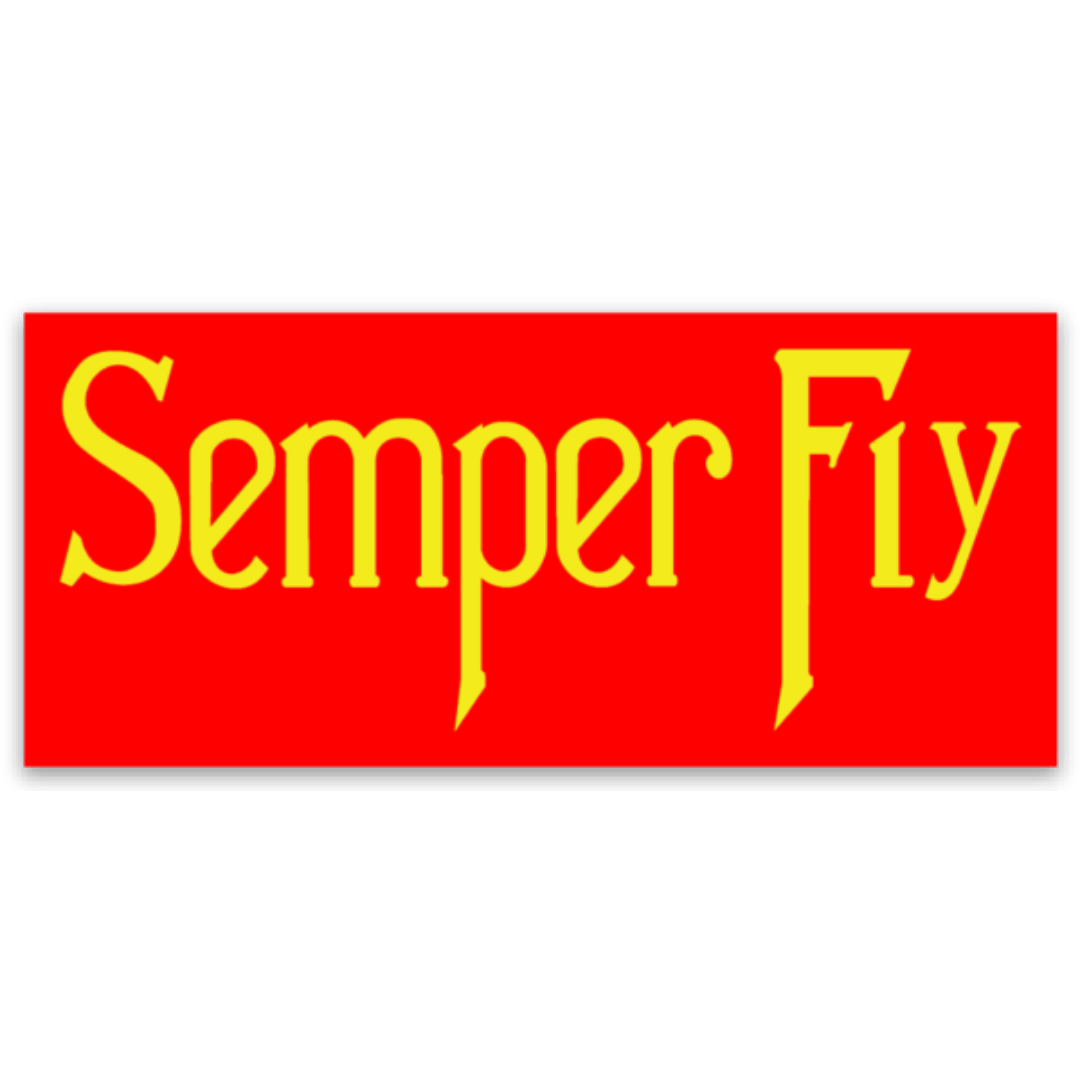 Semper Fly Sticker